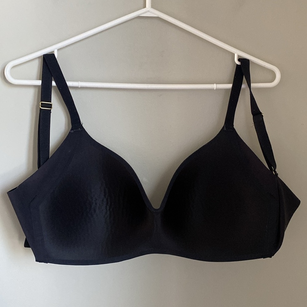 Knix WingWoman Contour Wireless Bra Black Size 6 32DD 32E 32DDD 34DD - Picture 9 of 12